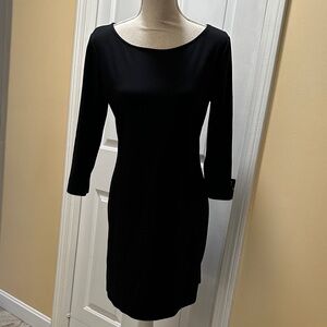 Old Navy Classic Black 3/4 Sleeve Dress